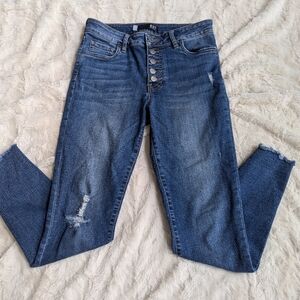 Kut from the Cloth Connie high-rise ankle skinny size 2